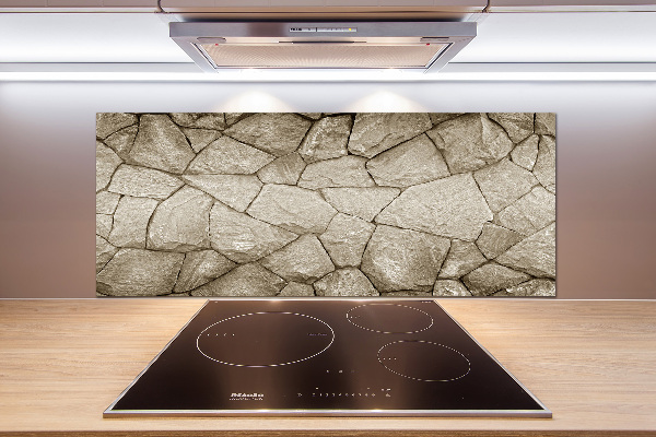 Küchen wandpaneel Steinmauer