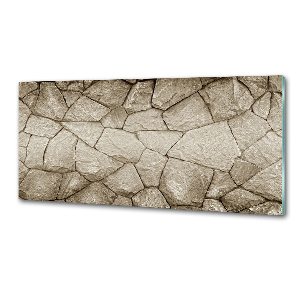 Küchen wandpaneel Steinmauer