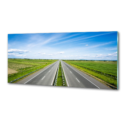 Platte für Küchenrückwand Autobahn