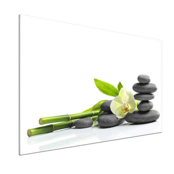 Platte für Küchenrückwand Orchidee