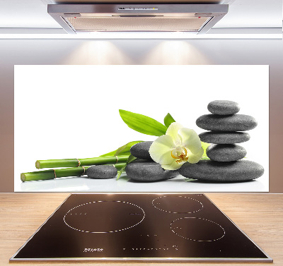 Platte für Küchenrückwand Orchidee