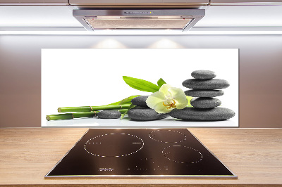 Platte für Küchenrückwand Orchidee