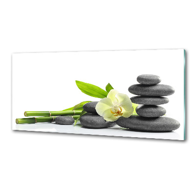 Platte für Küchenrückwand Orchidee