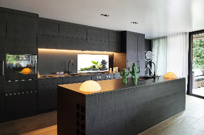 Platte für Küchenrückwand Orchidee