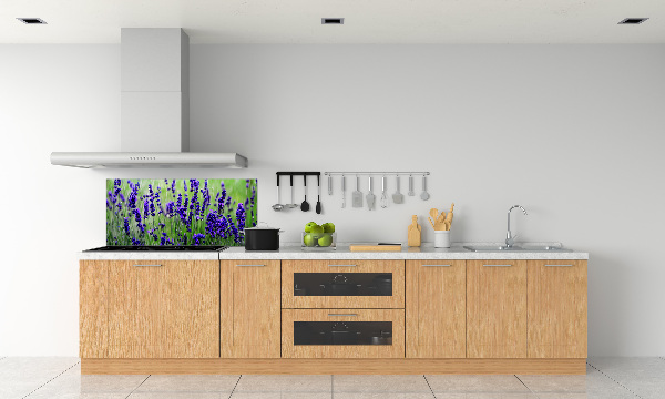 Küchen wandpaneel Lavendel