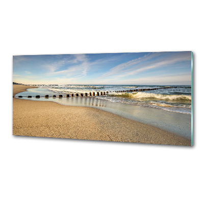 Platte für Küchenrückwand Strand an der Ostsee