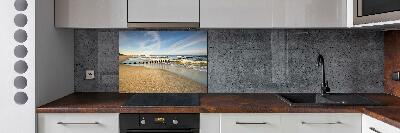 Platte für Küchenrückwand Strand an der Ostsee