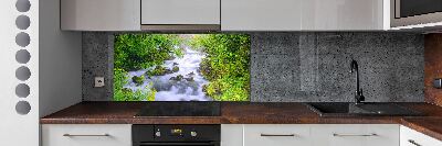 Küchen wandpaneel Gebirgsfluss