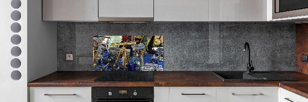 Küchen wandpaneel Antiquitäten