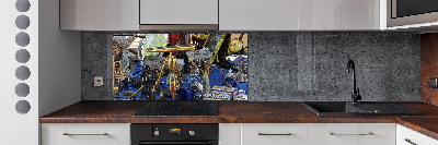 Küchen wandpaneel Antiquitäten