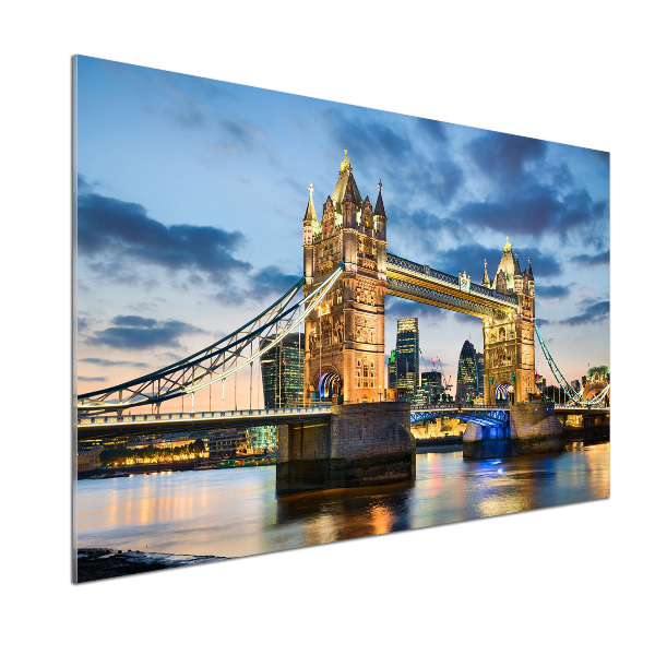 Glasrückwand für die küche Tower Bridge London