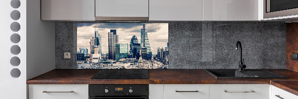 Küchen wandpaneel Wolkenkratzer