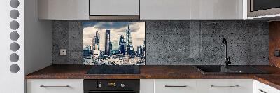 Küchen wandpaneel Wolkenkratzer