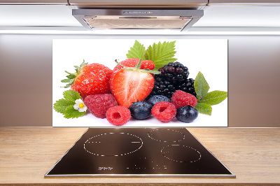 Küchen wandpaneel Waldfrüchte