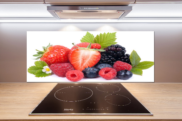 Küchen wandpaneel Waldfrüchte