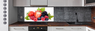 Küchen wandpaneel Waldfrüchte