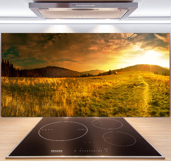 Platte für Küchenrückwand Panorama der Tatra-Berge