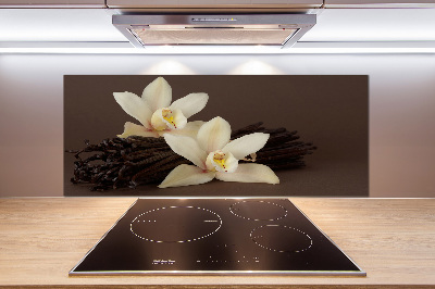 Glasrückwand für die küche Vanilleschoten