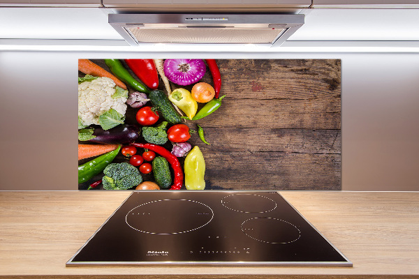 Platte für Küchenrückwand Gemüse