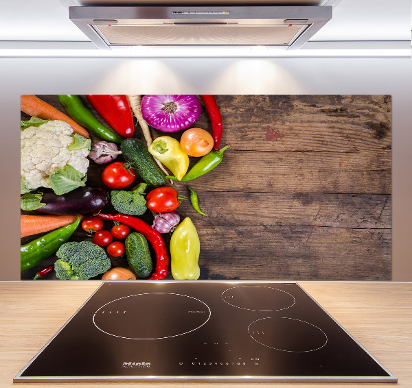 Platte für Küchenrückwand Gemüse