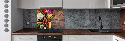 Platte für Küchenrückwand Gemüse