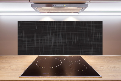 Glasrückwand für die küche Leinenstruktur