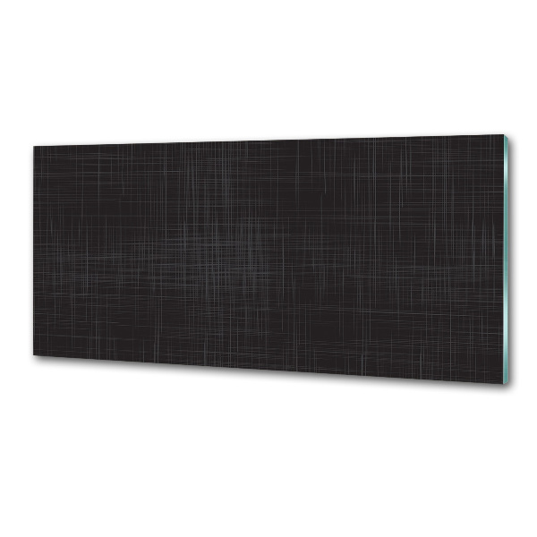 Glasrückwand für die küche Leinenstruktur