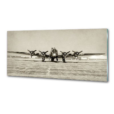 Glasrückwand für die küche Alter Bomber