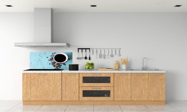Platte für Küchenrückwand Schwarzer Kaffee