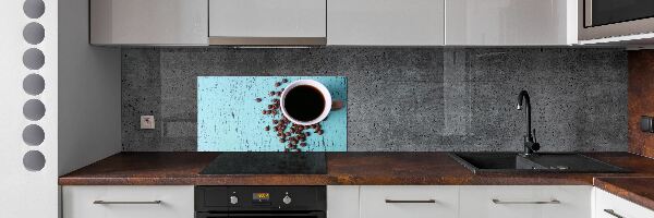 Platte für Küchenrückwand Schwarzer Kaffee