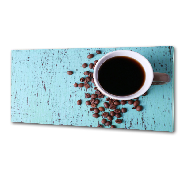 Platte für Küchenrückwand Schwarzer Kaffee