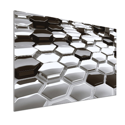 Platte für Küchenrückwand 3D-Abstraktion