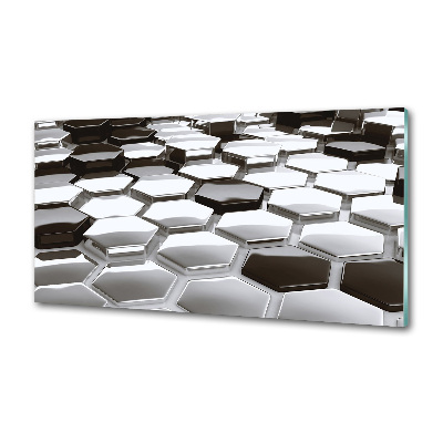 Platte für Küchenrückwand 3D-Abstraktion