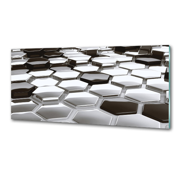 Platte für Küchenrückwand 3D-Abstraktion