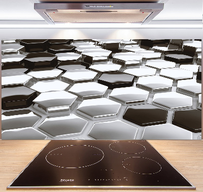 Platte für Küchenrückwand 3D-Abstraktion