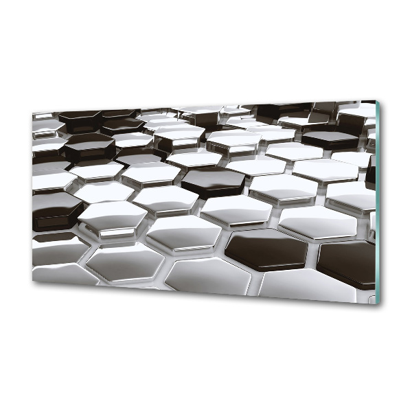 Platte für Küchenrückwand 3D-Abstraktion