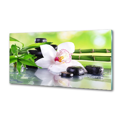 Platte für Küchenrückwand Orchidee