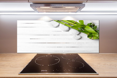 Küchen wandpaneel Bambus