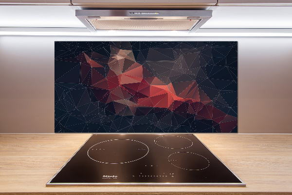 Glasrückwand für die küche Abstrakter Hintergrund