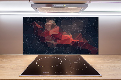 Glasrückwand für die küche Abstrakter Hintergrund