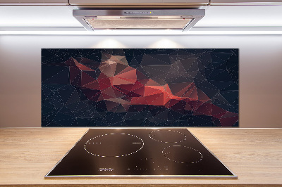 Glasrückwand für die küche Abstrakter Hintergrund