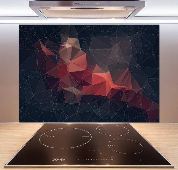 Glasrückwand für die küche Abstrakter Hintergrund