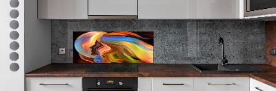 Küchen wandpaneel Abstraktion