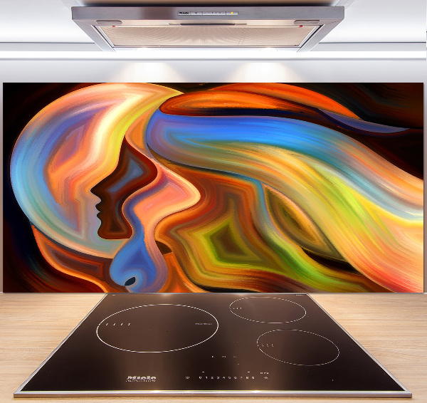 Küchen wandpaneel Abstraktion