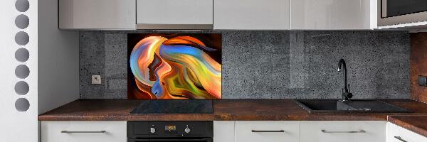 Küchen wandpaneel Abstraktion
