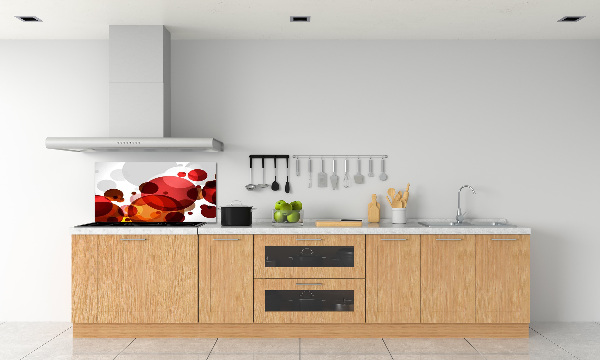 Küchen wandpaneel Kreisabstraktion