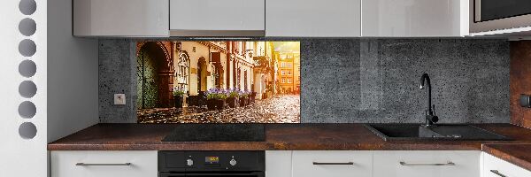 Glasrückwand für die küche Krakau, Polen