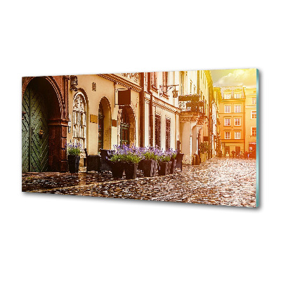 Glasrückwand für die küche Krakau, Polen