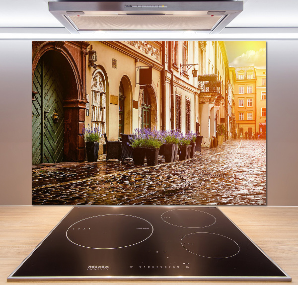 Glasrückwand für die küche Krakau, Polen