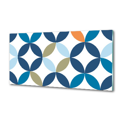 Platte für Küchenrückwand Geometrischer Hintergrund